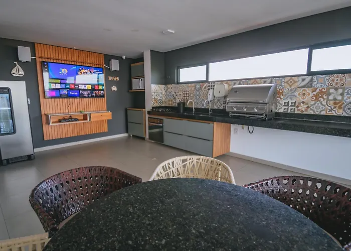 Refúgio com Vista Privilegiada em Maraca e com Rooftop e Piscina